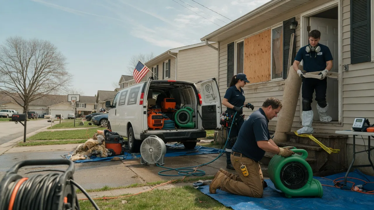 Water Damage Restoration in Dearborn, MO near me